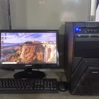 کامپیوترقدرتمندi3رم8گرافیک2مانیتور سامسونگ