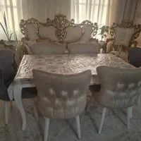 میز نهار خوری 6 نفره