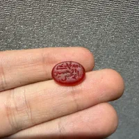 سنگ عقیق خطی کهنه