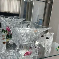 چای میوه شیرینی خوری کریستال چک اصل بوهمیا جهیزیه