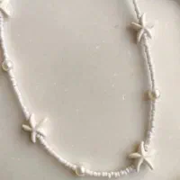 گردنبند ستاره دریایی با منجوق