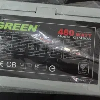 پاور کامپیوتر گرین 480 وات قدرتمند ساپورتrx580