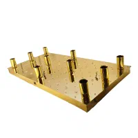 لوستر سقفی LED استیل