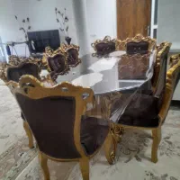 میز نهارخوری استیل ۸ نفره.تخفیف داده میشود|میز و صندلی غذاخوری|ماهدشت, |دیوار