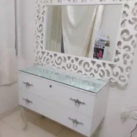 آینه و کنسول فروش فوری|بوفه، ویترین، کنسول|تهران, مجیدیه|دیوار