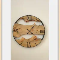 ساعت دیواری|ساعت دیواری و تزئینی|فیروزه, |دیوار