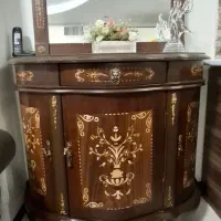 کنسول معرقکاری چوب راش