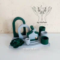 دکوری جلو مبلی سنگ مصنوعی|مجسمه، تندیس، ماکت|نمین, |دیوار