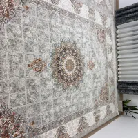 فرش ۱۲۰۰ شانه گل برجسته ۳×۴