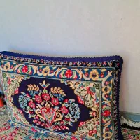 پشتی قالی کرمانی|فرش|کرمان, |دیوار