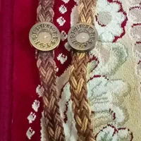 دو عدد ساعت مچی بند حصیری (مشابه عکس)