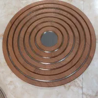 آینه گرد ام دی اف یه تیکه