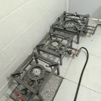 گاز و قابلمه در حد نو