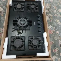 اجاق‌گاز رو میزی شیشه ای سیبن