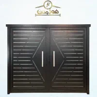 فروش انواع درب های فلزی حیاطی و پارکینگی|مصالح و تجهیزات ساختمان|خلخال, |دیوار