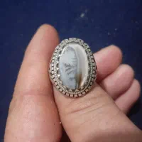 انگشتر نقره نگین شجر|جواهرات|شهر بابک, |دیوار