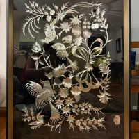 تابلوی برجسته نقره