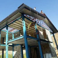 پوشش سقف آلاچیق سردرب پیشانی شیروانی آدرواج ایرانت