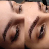 میکرو بلیدینگ فیبروز بن مژه خط چشم و شیدینگ لب|خدمات آرایشگری و زیبایی|قدس, شهر‌قدس|دیوار