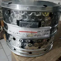 تنور گازی و ساج  دوشعله