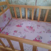 تخت گهواره ای نوزاد|تخت و سرویس خواب|ایرانشهر, |دیوار