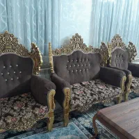 مبل طرح استیل هفت نفره|مبلمان خانگی و میز عسلی|بروجرد, |دیوار
