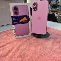 iphone 16 حافظه 128 رنگ صورتی دخترونه در حد آک