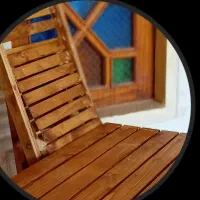 میز و صندلی چوبی با کیفیت
