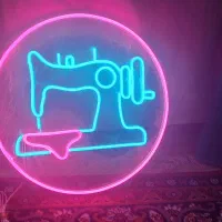 ساخت تابلو نئون و ال ای دی|ریسه و چراغ تزئینی|تالش, هشتپر|دیوار