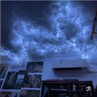 ریسه سقف ابری یا ابر نوری هوشمند تمام افکت ها|ریسه و چراغ تزئینی|کرج, مصباح|دیوار