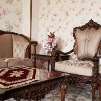 مبل سلطنتی ۸ نفره خاطره(زیر قیمت)|مبلمان خانگی و میز عسلی|اصفهان, ابر|دیوار