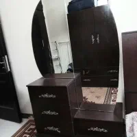میز آرایش mdf قهوه ایی