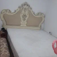 فروش سرویس خواب کرم۳میلیون|تخت و سرویس خواب|قرچک, شهرک طلائیه|دیوار