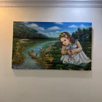 تابلو نفاشی رنگ روغن