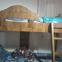 تخت دوطبقه|تخت و سرویس خواب|آستانه اشرفیه, |دیوار