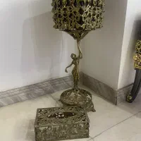 سطل زباله و جادستمال کاغذی برنج