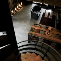 کلبه سویسی استخرروباز اب گرم  دو خوابه لوکس انزلی|اجارهٔ کوتاه‌مدت ویلا و باغ|رشت, گلسار|دیوار