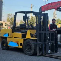 لیفتراک ۵ تن هایستر دیزل کانتینر رو