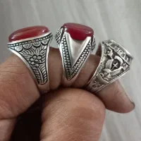 سه عدد انگشتر نقره