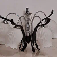 لوستر ۵ شاخه|لوستر و چراغ آویز|رشت, پیرکلاچای|دیوار