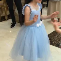پیراهن مجلسی دخترانه با کفش مجلسی