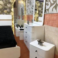 سرویس خواب کف نمایشگاهی ۱۰ تا۱۵ درصد آف واقعی|تخت و سرویس خواب|قم, شاه ابراهیم|دیوار