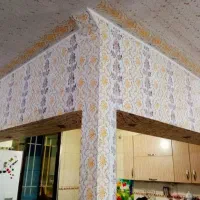 نقاشی ساختمان طرح کاغذ دیواری
