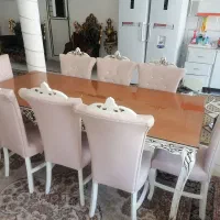 میز نهار خوری 8 نفره|میز و صندلی غذاخوری|کرمانشاه, |دیوار