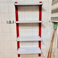 شلف قفسه|کتابخانه، شلف، قفسه‌های دیواری|قم, امامزاده ابراهیم|دیوار