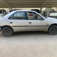 پژو 405 دوگانه سوز فابریک بدون رنگ 264000 کارکرد