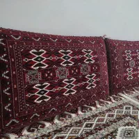 پشتی دستباف ترکمن
