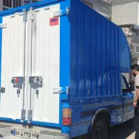 اتاق مسقف نیسان کانتین فلزی یخچالی کفی(سهیلیران)|قطعات یدکی و لوازم جانبی|مشهد, ثامن|دیوار