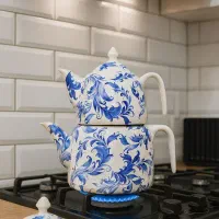 کتری قوری چینی شعله مستقیم آف ویژه