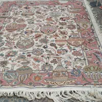قالیچه دستباف طرح کاسه کوزه